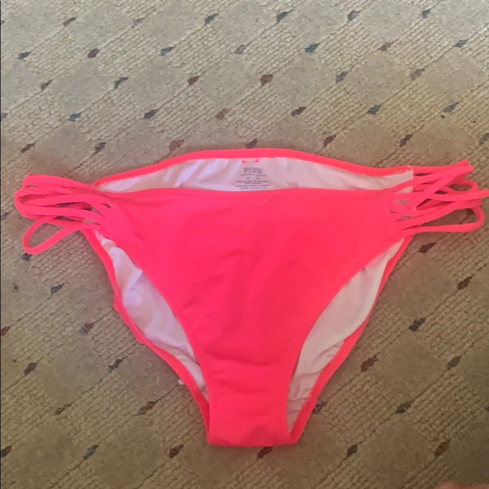 PINK bathing suit bottoms in great condition!